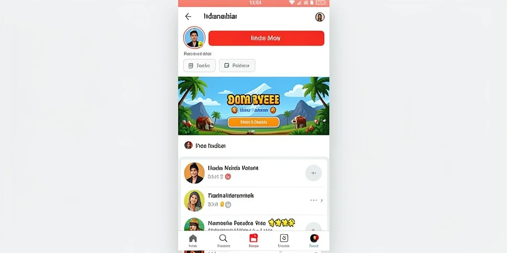 Tangkapan layar menampilkan tampilan awal yang menawan.