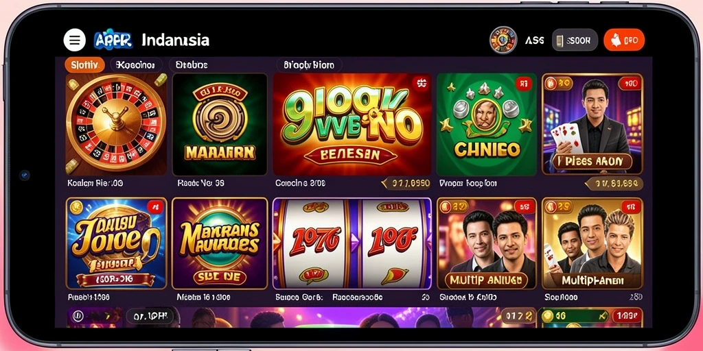 Tampilan awal aplikasi MIMINBET yang menarik dan informatif.