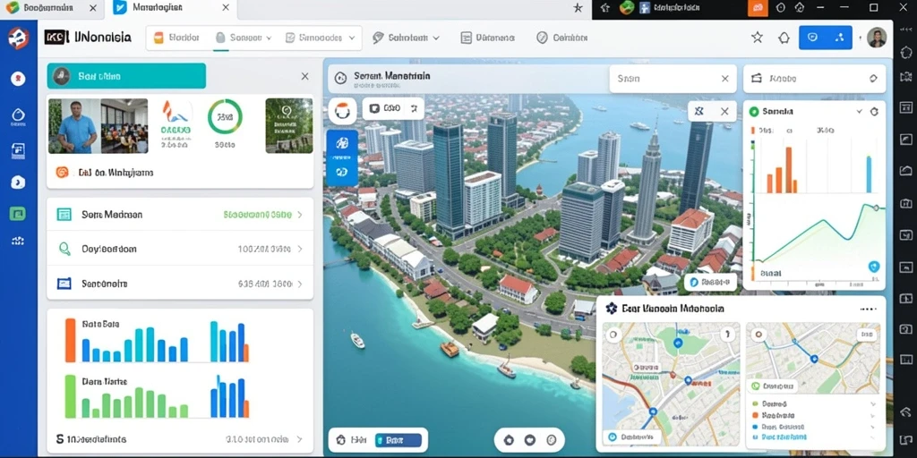 Tangkapan layar memperlihatkan antarmuka permainan yang mencolok.