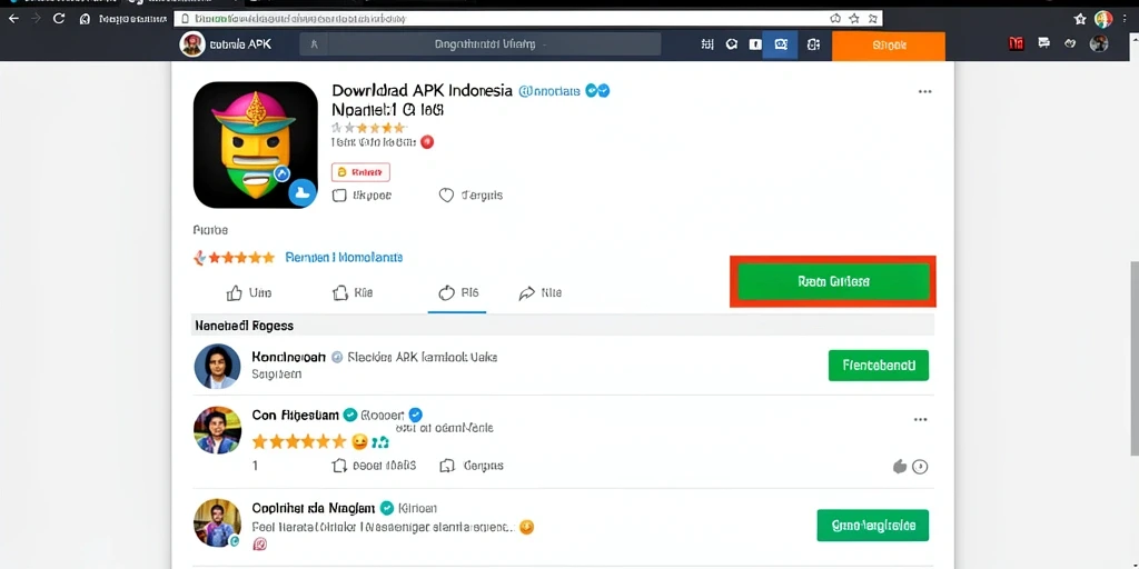 Tampilan awal yang menarik dan futuristik.