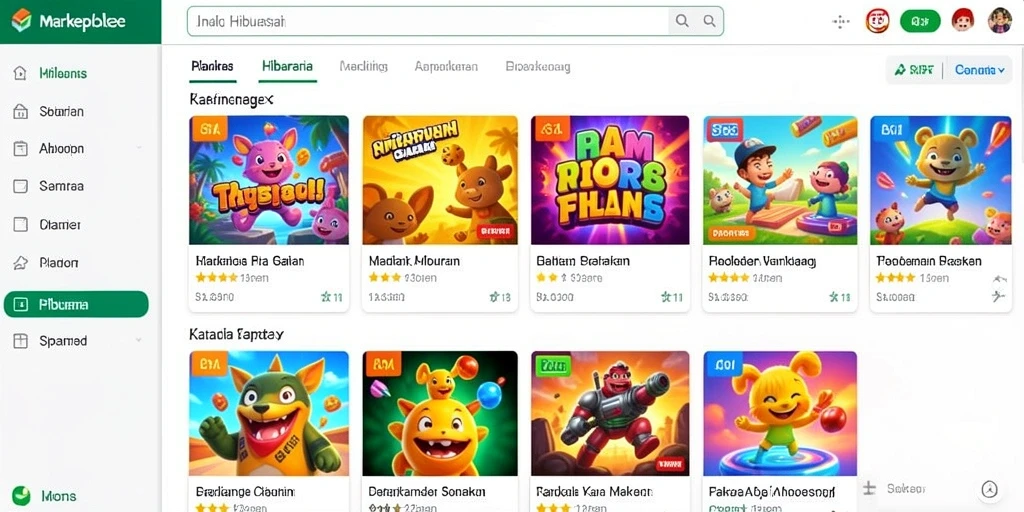 Tampilan antarmuka yang menarik dan intuitif.