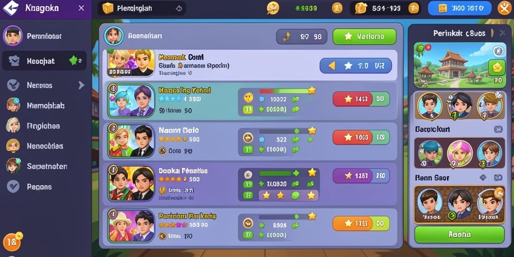 Screenshot menampilkan tampilan awal game SINAR123.
