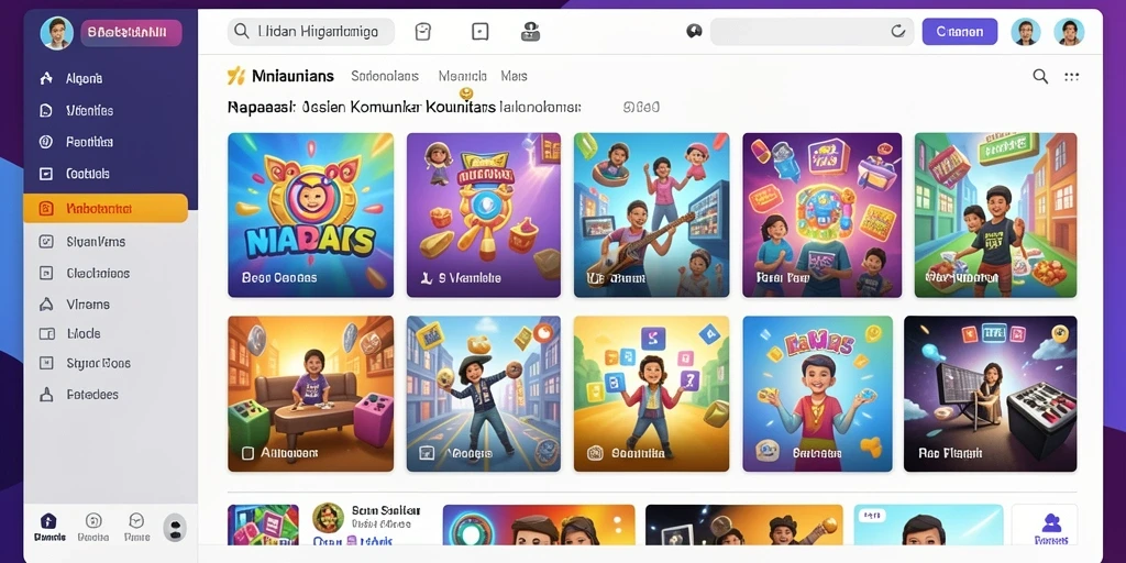 Tampilan awal yang menawan dan informatif.