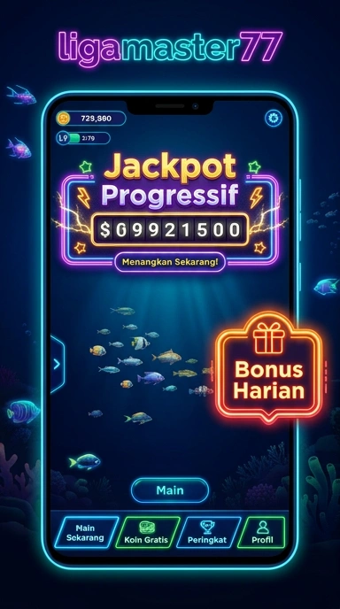 Cuplikan layar menu unduhan ligamaster77 untuk perangkat Android